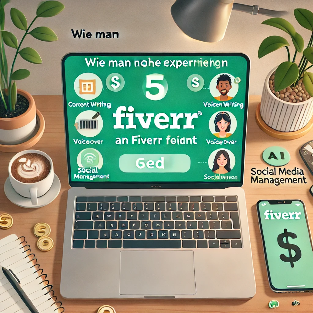 Wie man ohne Erfahrung auf Fiverr Geld verdient: Ein Leitfaden für Einsteiger