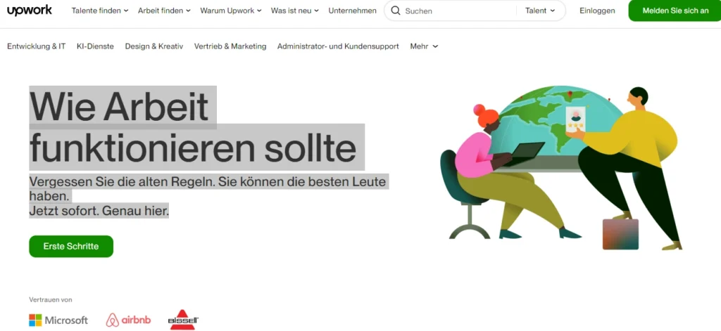 Wie-Arbeit-upwork-1024x471 Die 7 besten Websites, um mit der Übersetzung von Büchern und Artikeln Geld zu verdienen