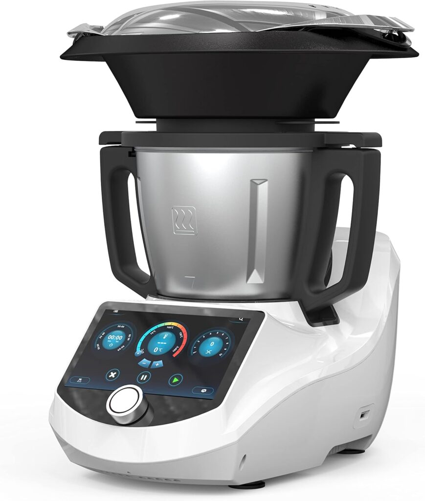 71vpdepY1IL._AC_SL1500_-869x1024 UltraCook Smart Food Processor All-in-One Auto-Kochmaschine, 3,5 l Kapazität, 600+ Online-Rezepte, integrierte Waage, 7-Zoll-TFT-Bildschirm, selbstreinigend, multifunktionales Küchengerät