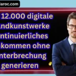 Das digitale Produkt, das niemals endet: Wie 12.000 digitale Wandkunstwerke kontinuierliches Einkommen ohne Unterbrechung generieren