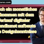 Von Null auf die ersten 100€: Wie ich ein monatliches Einkommen mit dem Verkauf digitaler Wandkunst aufbaute – ohne Designkenntnisse