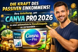 Die Kraft des Passiven Einkommens: Ihre Anleitung, um Canva Pro 2026 in eine automatisierte Einnahmequelle zu verwandeln