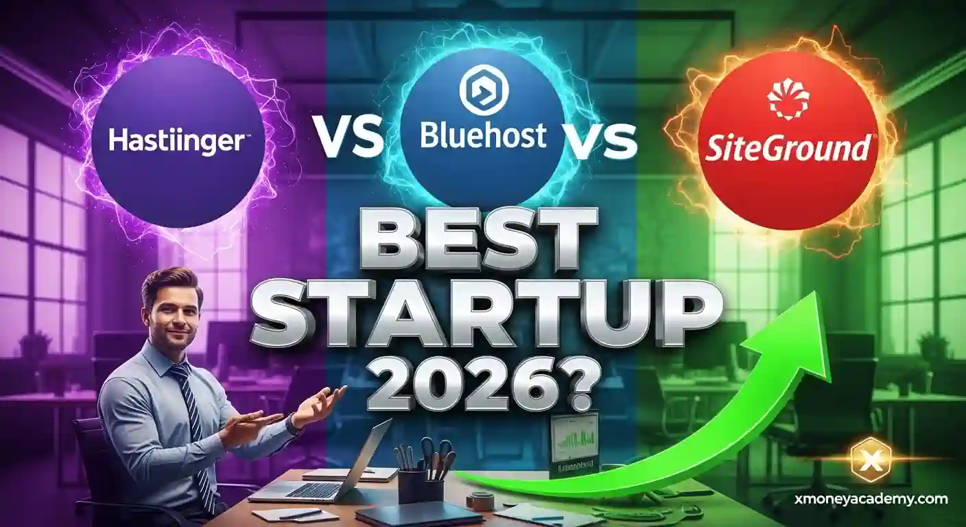 Hostinger vs. Bluehost vs. SiteGround: Welches ist das Beste für ein Startup im Jahr 2026?