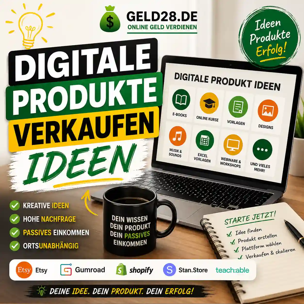 digitale produkte verkaufen ideen